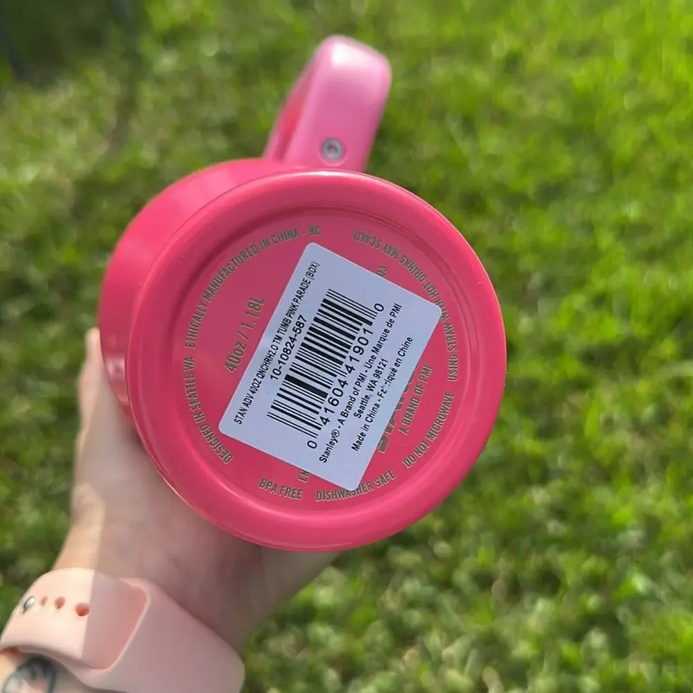 NIB Stanley 40oz Adventure‎ Quencher 2.0 Tumbler Pink Parade